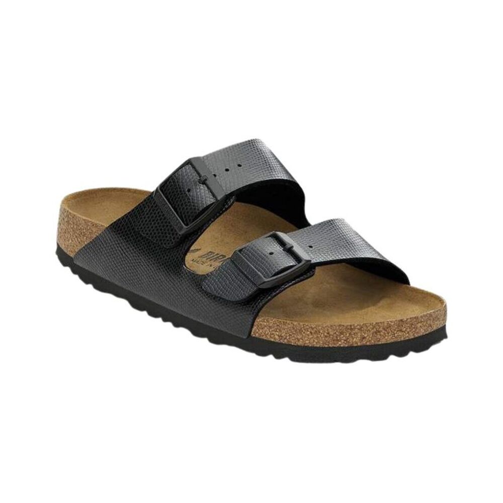 Birkenstock Arizona Birko-Flor Nubuck Sandal, Black